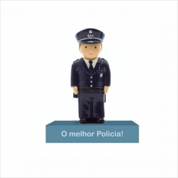 Bonecos Profissões O Melhor Policia Angela Pinheiro