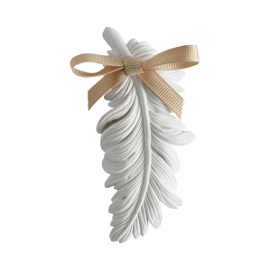 Angela Pinheiro Decoração Gesso Perfumado Pluma Batizado Lembrança